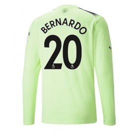 Herren Fußballbekleidung Manchester City Bernardo Silva #20 3rd Trikot 2022-23 Langarm